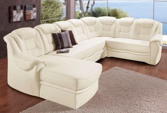 Sit&more Wohnlandschaft &raquo;Bellevue U-Form&laquo; wahlweise mit Bettfunktion