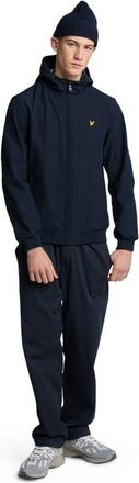 Lyle & Scott Fleece Back Softshell Jacket in Dark Navy at Nordstrom, Size Xx-Large