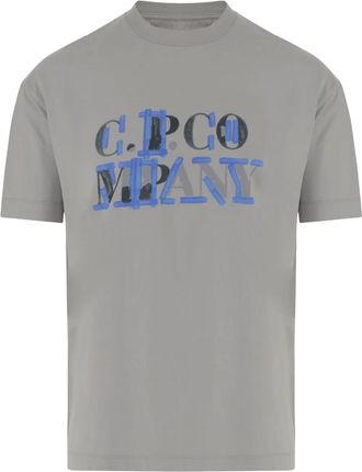 C.P. Company Katoenen T-shirt - Grijs