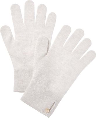 Brodie Button Cuff Cashmere Gloves