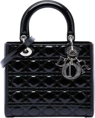 Dior Pre-owned Lady Dior Handbag - - Pre-owned - Donna - Nero - ONE SIZE