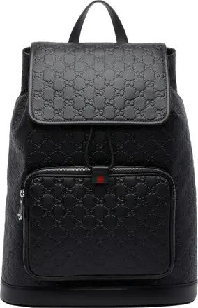 Gucci Medium Gg Emblem Backpack