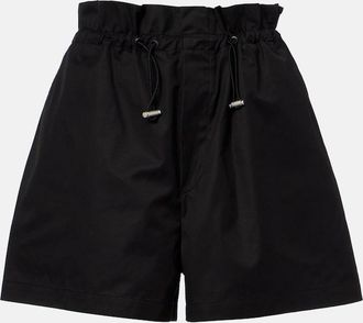 A Gold E Lydia cotton-blend shorts