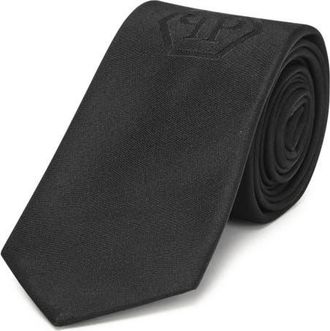 Philipp Plein Wide Tie Men in Black at Nordstrom