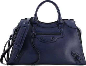 Balenciaga Neo Classic City Bag Leather Medium tote bag - Blu