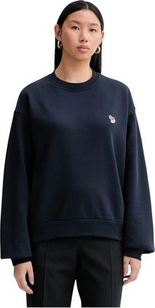 Paul Smith Crewneck Sweatshirt - Dames - Sweatshirts - Blauw - M - Katoen - Hoodies & sweatvesten
