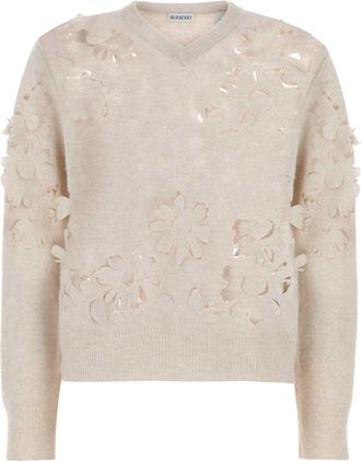 Burberry Daisy trui met uitgesneden details - Beige