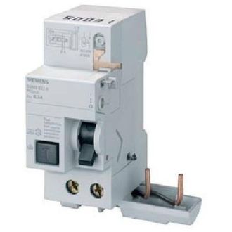 SIEMENS Bloqueo Diferencial 2p 63a 500ma Ac Tipo 2 M&oacute;dulos Para 5sy 5sm27250