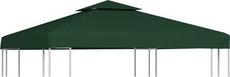 vidaXL Vidaxl - Cubierta De Repuesto De Cenador 310 G/m&sup2; Verde 3x3 M Verde