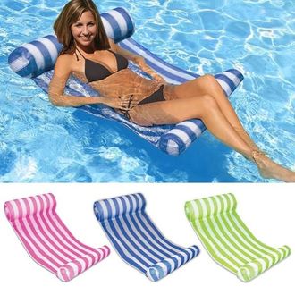 Trade Shop Trade Shop - Colch&oacute;n Hamacas Inflables Para El Mar De La Piscina Rel&aacute;jese En La Tela Pvc 130x70cm