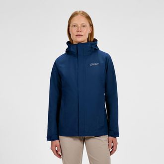 Berghaus Funktionsjacke BERGHAUS HILLWALKER 2.0 IA JKT AF, Damen, Gr. XXL, hale navy, Obermaterial: 100% Polyamid, Jacken Funktionsjacke, mit 2-lagigem GORE-TE