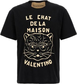Valentino Garavani Heren, Tops, Zwart, Maat: L