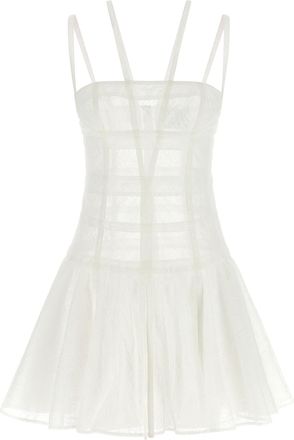 Giovanni Bedin White Polyamide Short Womens Dress