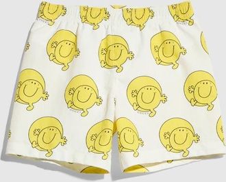 Gucci Kids - Nylon Froiss&egrave; Swim Shorts, Size 10 years, Yellow, Ready-to-wear