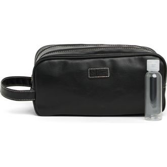 Original Penguin Double Zip Travel Dopp Kit in Black at Nordstrom Rack