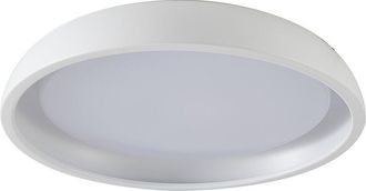 Bethel International 1-Light Matte Led Flush Mount With Acrylic Diffuser