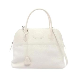 Herm&egrave;s Pre-owned Vintage Handbag - Dames - Pre-owned - Wit - Maat: ONE Size Leer