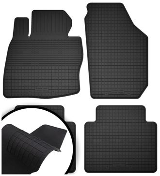 OEM Alfombrillas De Goma Para: Honda Jazz Iii Hatchback (2011-2014)