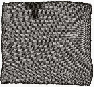 Dsquared2 Solid Color Gauzed Silk Pocket Square size Unica