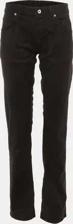 Love Moschino Black Denim Regular Fit Jeans L/waist 32