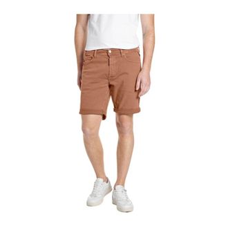 Replay Uomo, Pantaloncini, Marrone, W32, new