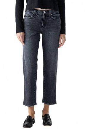 Amo Libby Mid Rise Jeans In Smokin