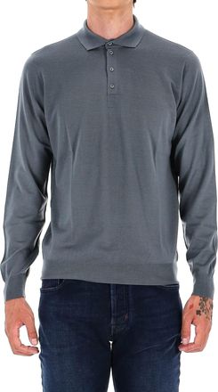 Drumohr Extrafine Super 140s Wool Polo