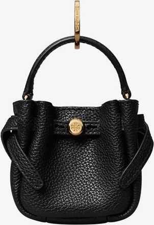 Tory Burch Womens Romy Bucket Bag Charm, One Size