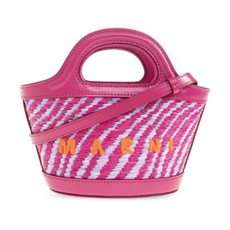 Marni Handbags, female, Pink, Size: ONE SIZE Tropicalia Micro Handbag