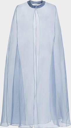 Carolyn Rowan Silk Organza Cape