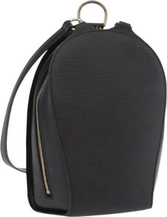 Louis Vuitton Pre-owned Epi Leather Backpack - Dames - Vintage Rugzakken - Zwart - ONE Size - Vintage