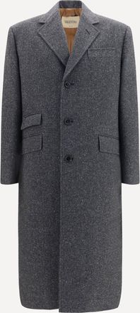 Valentino Cappotto lungo monopetto Man 52