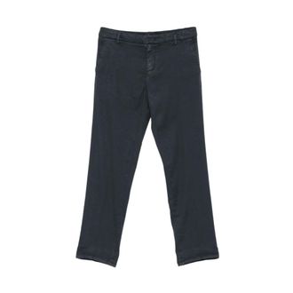 Dondup Straight Trousers - male - Dondup - Straight Trousers - Blue - W33 - Trousers