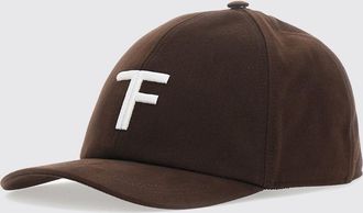 Tom Ford Cappello da baseball in twill di cotone con logo ricamato