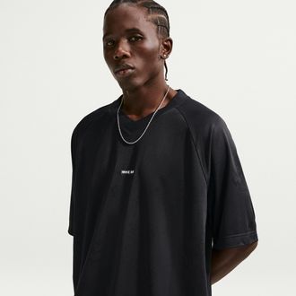 Nike Mens Nike SB Jacquard Skate Jersey Top in Black | IF1302-010