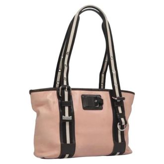 Bally Pre-owned Cuero bolsos-de-mano - Pre-owned - Mujer - Rosa - ONE SIZE