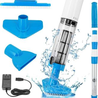No Brand Aspiradora Inal&aacute;mbrica Recargable Para Piscinas, Spas, Jacuzzis Y Estanques - Limpieza Subacu&aacute;tica