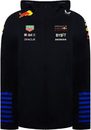 Castore Red Bull Racing F1 Team 2024 Unisex Navy Rain Jacket - Size Medium