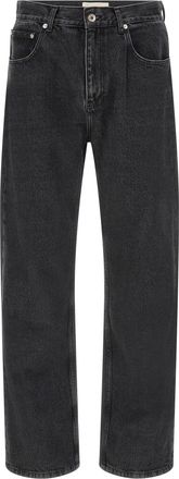 Second/Layer Cotton Straight-Leg Mens Jeans