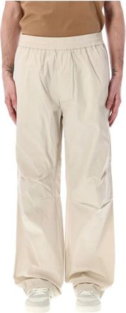 Burberry Cargo Broek - Heren - Wijde Broeken - Wit - L - Katoen - Broeken
