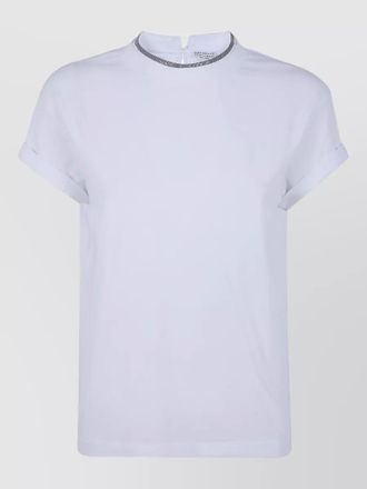 Brunello Cucinelli cotton round neck t-shirt