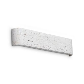 Netlighting Delta 41cm Up & Down Wall Lamp Cement 1x LED 1550lm 3000K in White