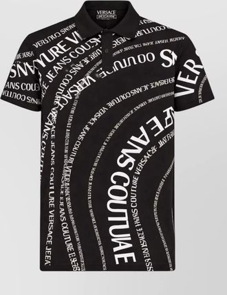 Versace Jeans Couture polo shirt short sleeves graphic print