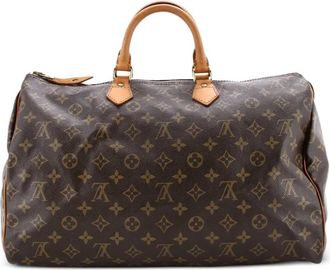 Louis Vuitton Speedy Handbag Monogram Canvas 40 satchel - Bruin