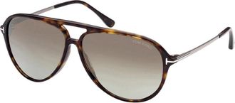 Tom Ford FT0909 52Q Samson Dark Havana Sunglasses