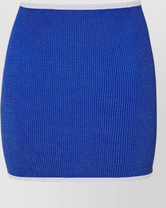 Hunza G crinkle swim skirt