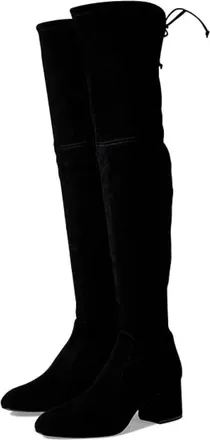 Stuart Weitzman Womens Stuart Weitzman Flareland Boots Black Round Toe Over-The-Knee HTAT238