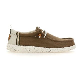 Hey Dude Heren, Schoenen, Bruin, Maat: 43 EU Linnen