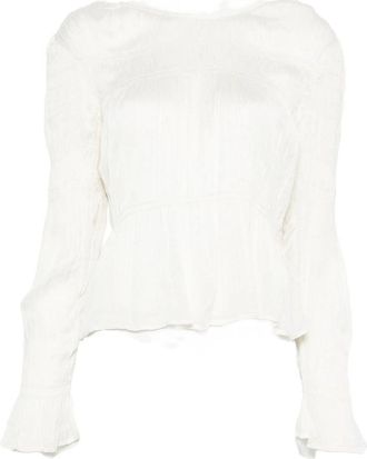 By Malene Birger Top Bianco-Donna