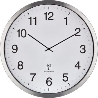 TFA Dostmann Tfa Dostmann - Reloj De Pared Anal&oacute;gico Xxl, 60.3548.02, 50 Cm De Di&aacute;metro, Marco De Metal, Esfera Grande, Color Blanco, 508 X 65 X 508 Mm